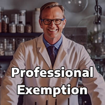 professional exemption overtime laws