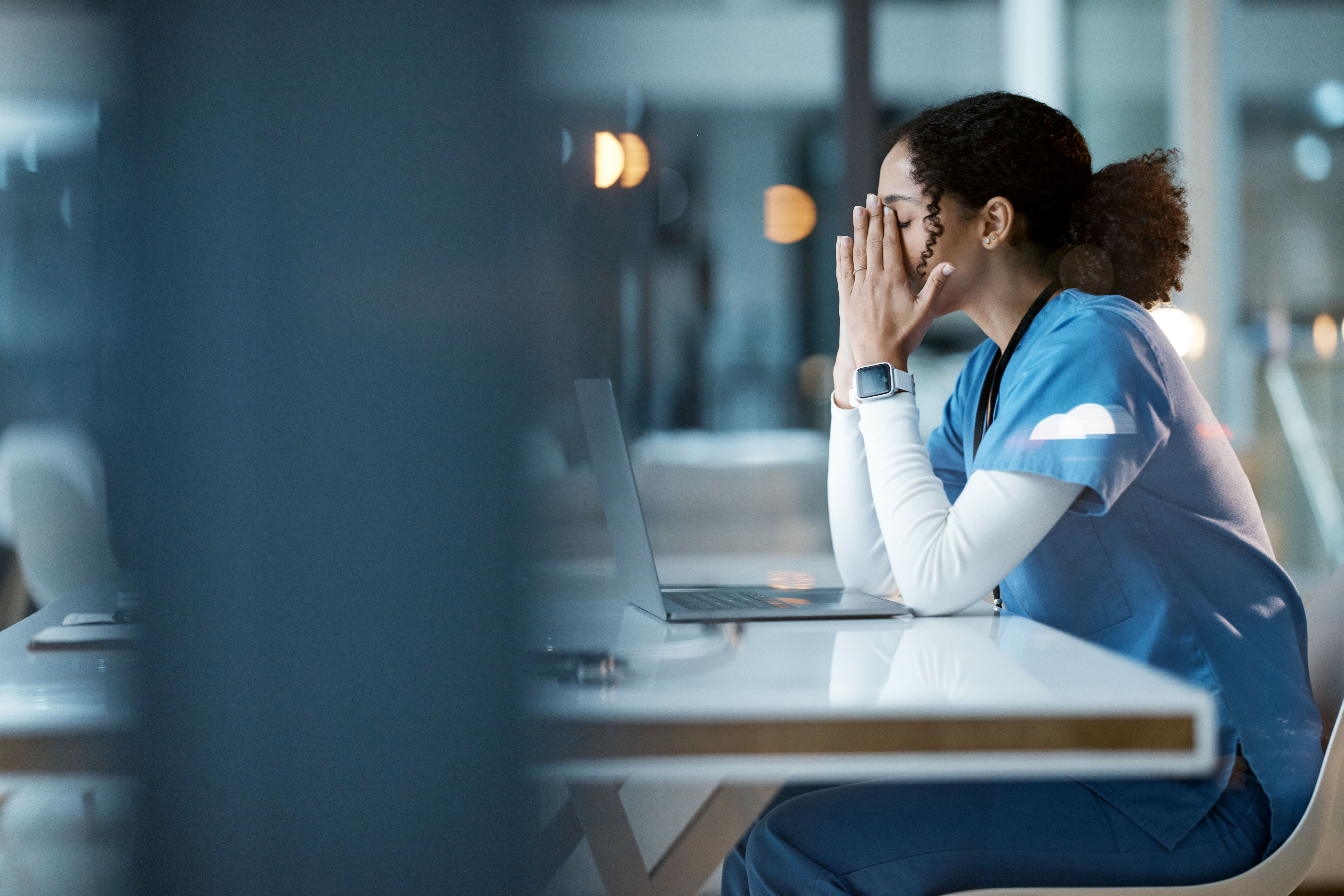 nurse on mandatory overtime